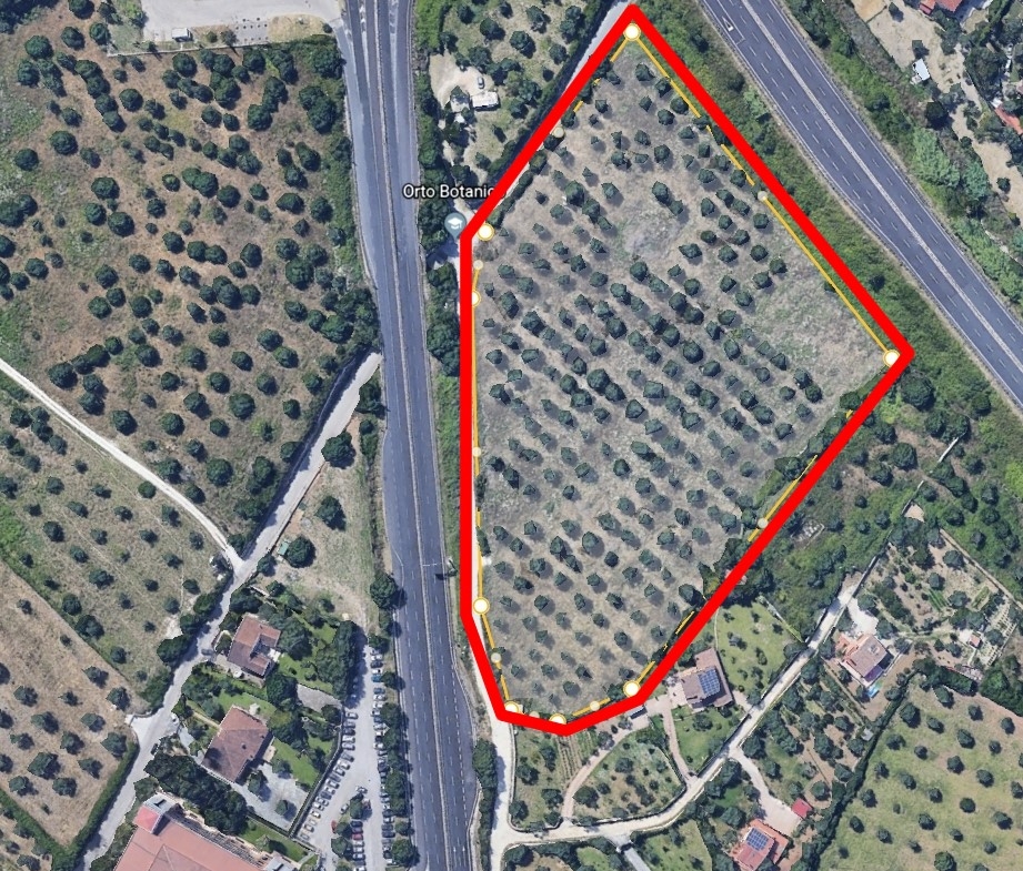 Area località Piandanna a Sassari